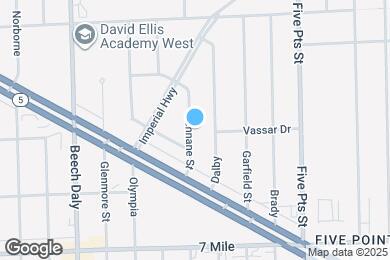 Map image of the property - 19444 Lennane St