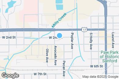 Map image of the property - 1113 W 2nd St