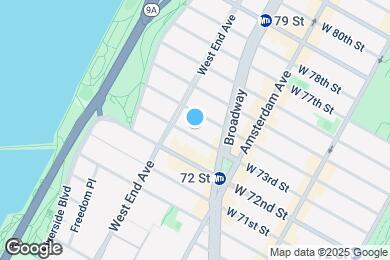 Map image of the property - 253-263 W 73rd St