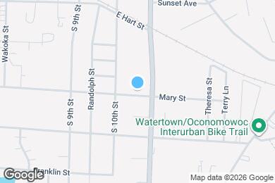 Map image of the property - 1008 Mary St