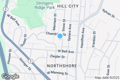 Map image of the property - 619 Snow St