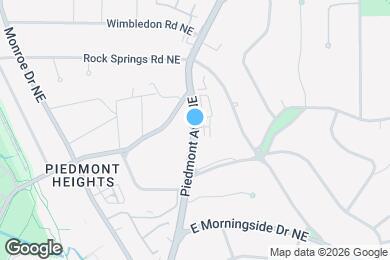 Map image of the property - 3530 Piedmont Rd NE