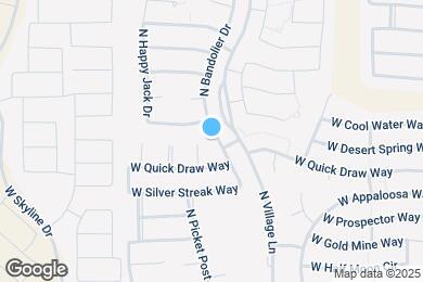 Map image of the property - 35002 N Bandolier Dr