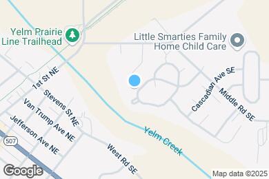 Map image of the property - 16144 Prairie Creek Loop SE
