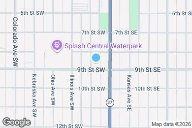 Map image of the property - 856 Wisconsin Ave SW