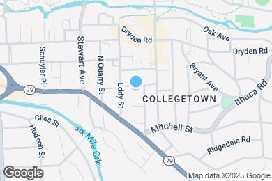 Map image of the property - 109 Cook Street
