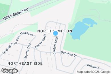 Map image of the property - 8151 Cantura Mills