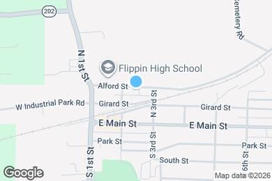 Map image of the property - 206 Alford St