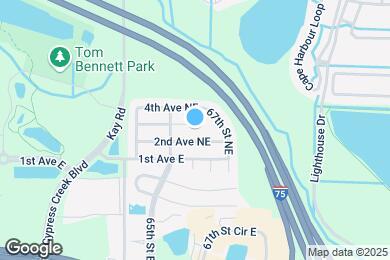 Map image of the property - 6520 3rd Ave NE