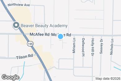 Map image of the property - 2033 Nettie Ct