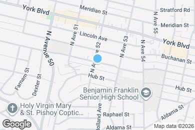 Map image of the property - 5204 Baltimore St