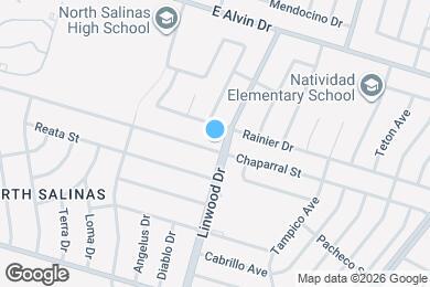 Map image of the property - 367 Chaparral St