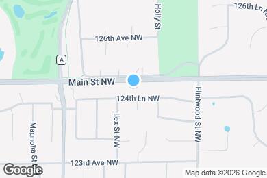 Map image of the property - 473 124th Ln NW