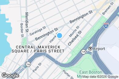 Map image of the property - 234 Paris St