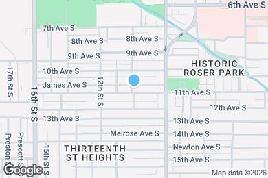 Map image of the property - 979 11th Ave S