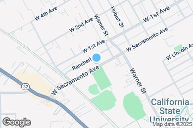 Map image of the property - 640 W Sacramento Ave