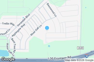 Map image of the property - 1805 Tulipwood Dr