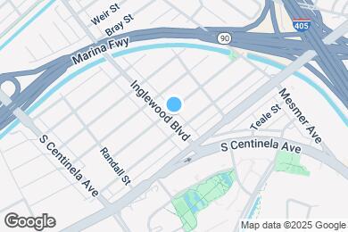 Map image of the property - 5512 Inglewood Blvd