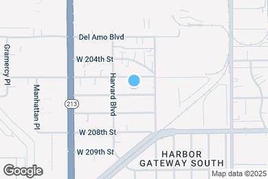 Map image of the property - 1539 W 206th St