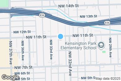 Map image of the property - 1041 NW 32nd Pl