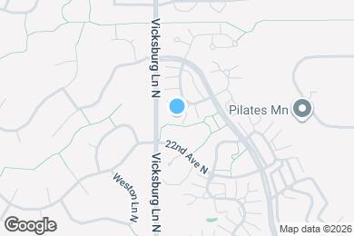 Map image of the property - 15805 24th Ave N.