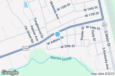 Map image of the property - 715 Adkins St