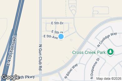 Map image of the property - 23638 E 5th Ave