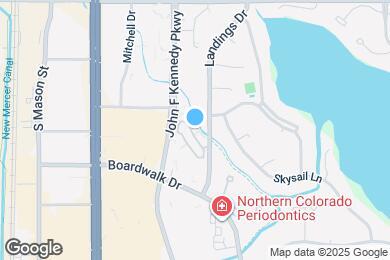 Map image of the property - 3945 Landings Dr