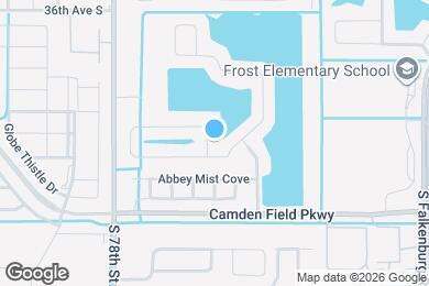 Map image of the property - 8007 Canterbury Lake Blvd