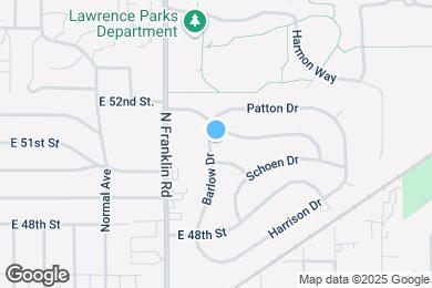 Map image of the property - 4917 Barlow Dr