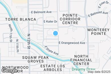 Map image of the property - 1340 E Vista Ave