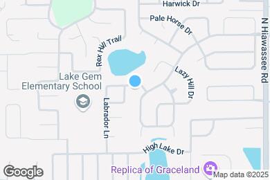 Map image of the property - 5326 Cruzan Ct