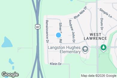 Map image of the property - 909 Silver Rain Rd