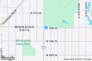 Map image of the property - 3807 France Ave S