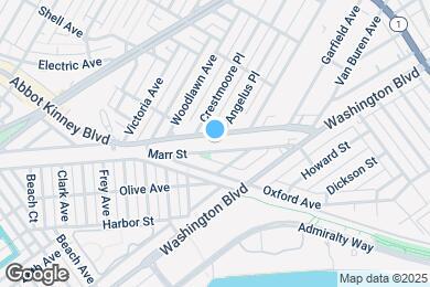 Map image of the property - 2511 Abbot Kinney Blvd