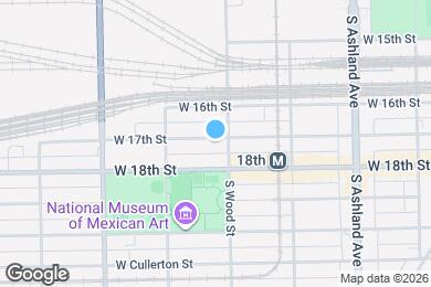 Map image of the property - 1811 W 17th St