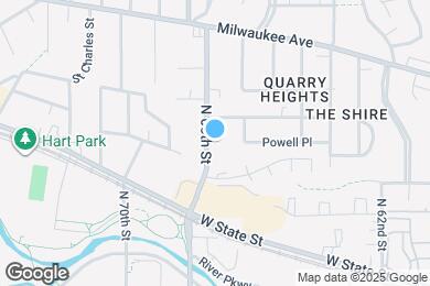 Map image of the property - 1298 N 68th St