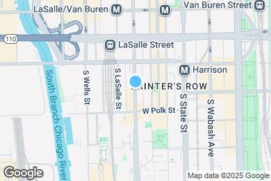 Map image of the property - 719 S Clark St