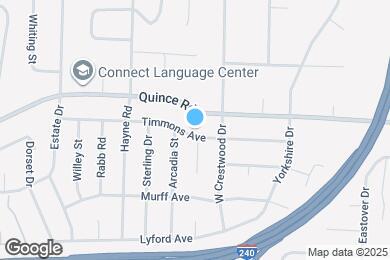 Map image of the property - 5482 Timmons Ave