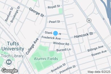 Map image of the property - 55 Frederick Ave