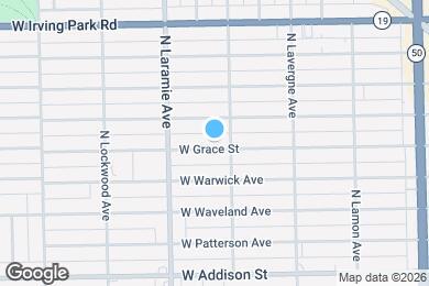 Map image of the property - 5112 W Grace St