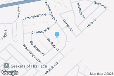 Map image of the property - 3401 Blackstone St