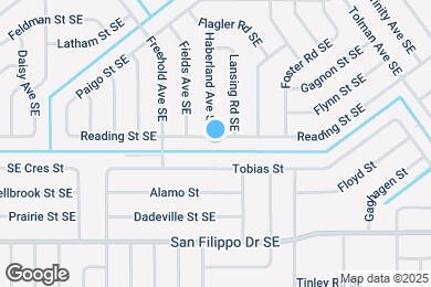 Map image of the property - 446 Reading St SE
