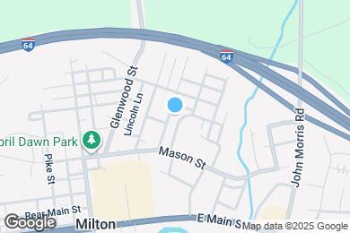 Map image of the property - 1295 Adams Ave