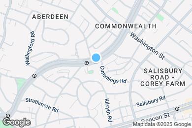 Map image of the property - 1676 Commonwealth Ave
