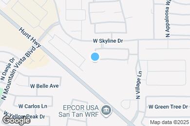 Map image of the property - 2671 W Bartlett Way