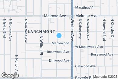 Map image of the property - 510 N St Andrews Pl