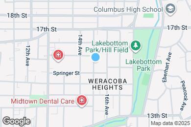Map image of the property - 1538 15th Ave