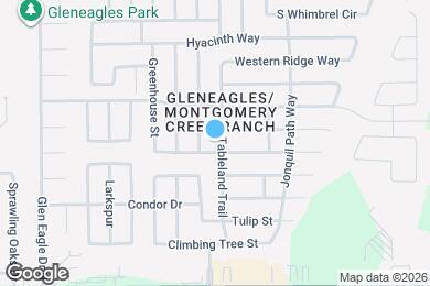 Map image of the property - 16924 Tableland Trail