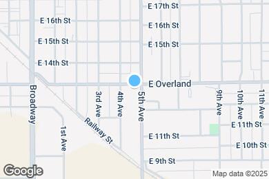 Map image of the property - 418.5 E Overland